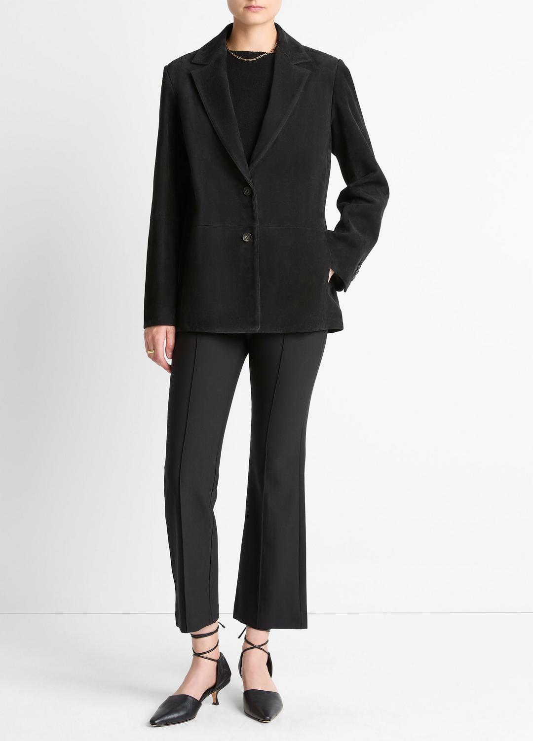 Suede Blazer in Blazers BLACK | VINCE Women