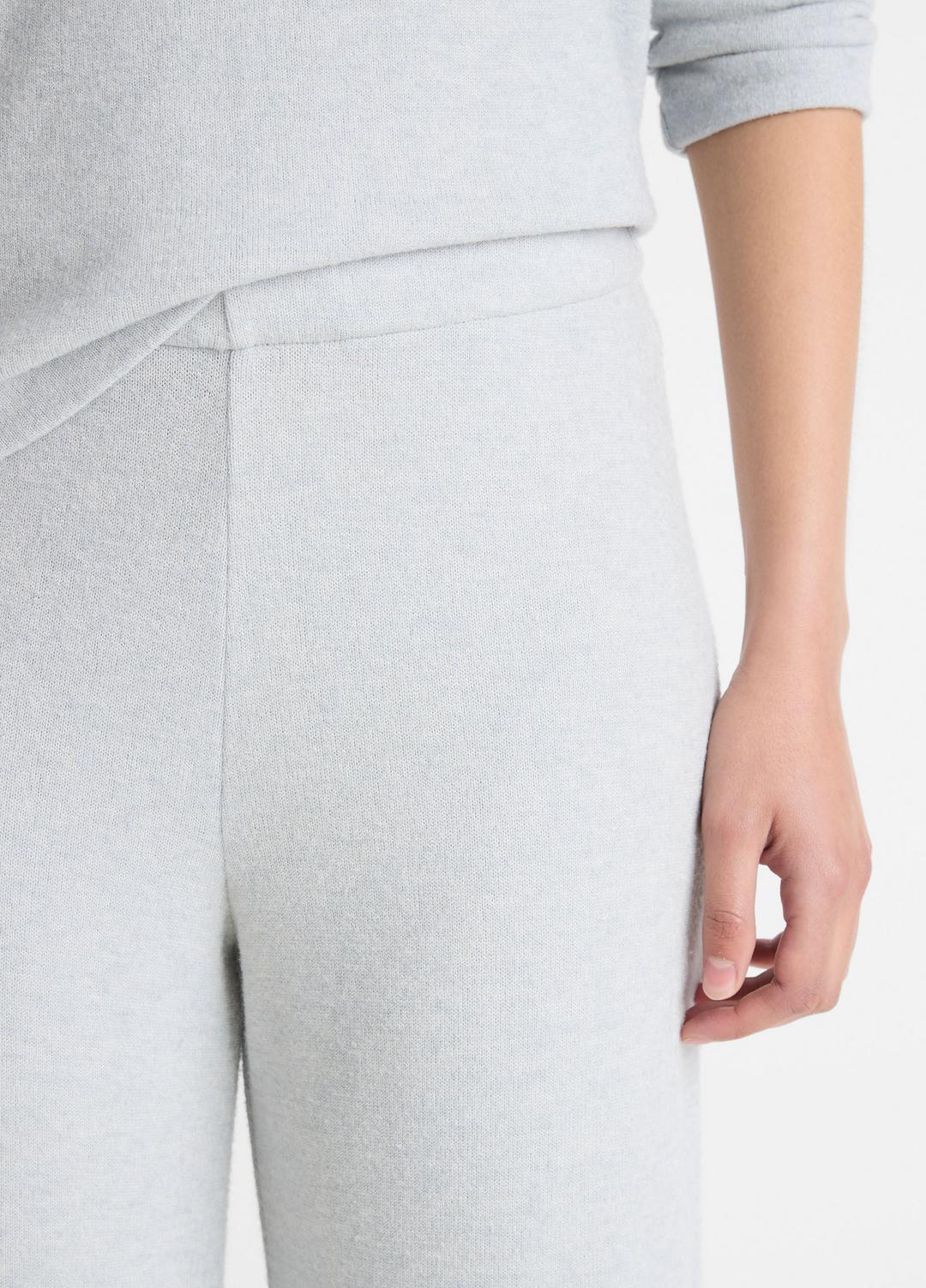 Cozy Wide-Leg Pant in Wide Leg HEATHER PALE GREY | VINCE Women