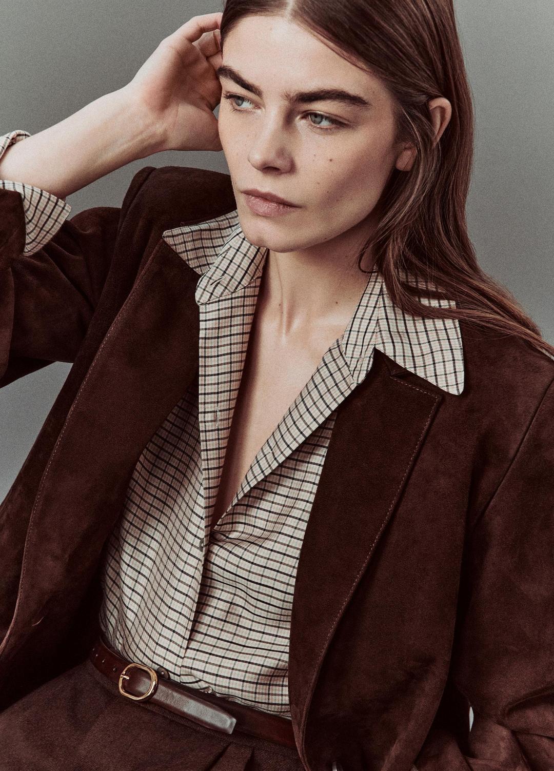 Suede Blazer in Blazers CHOCOLATE | VINCE Women