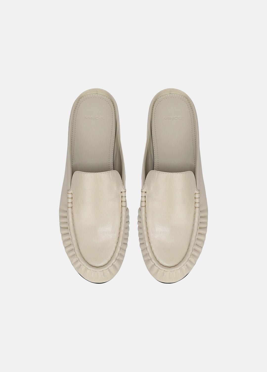 Tevin Leather Mule in Loafers & Flats MOONLIGHT | VINCE Women