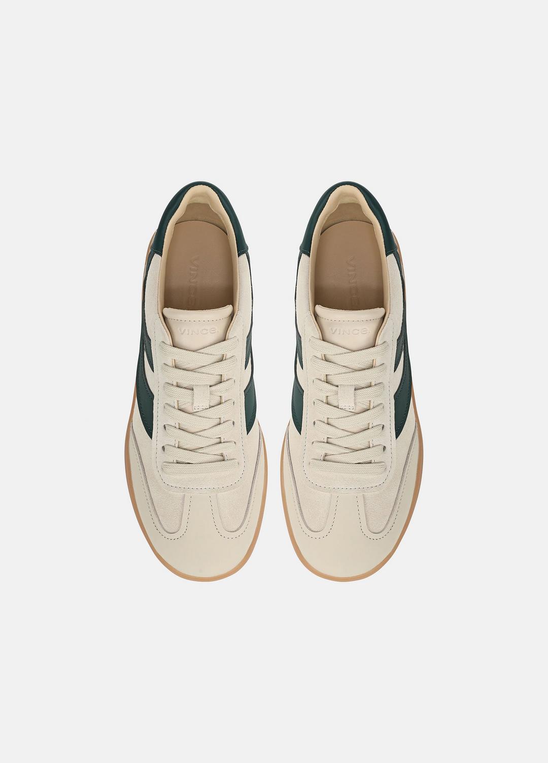 Oasis Suede & Leather Runner Sneaker in Sneakers MACADEMIA/INDIGO | VINCE Women