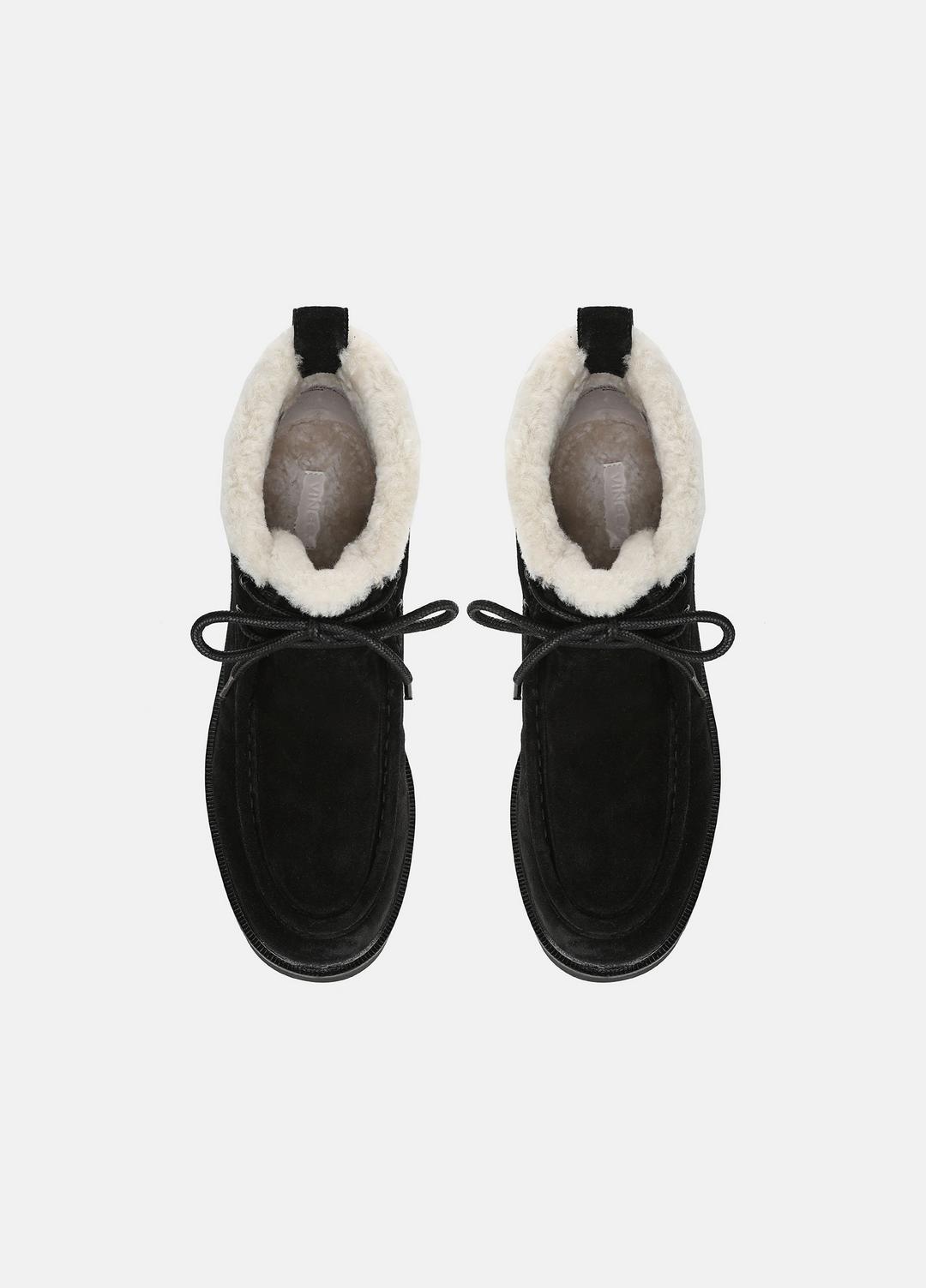 Sierra Lug-Sole Boot in Boots BLACK | VINCE Women