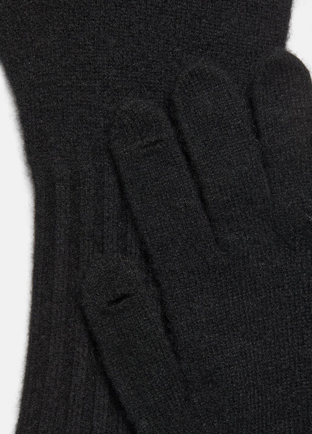 Plush Cashmere Gloves in Gloves BLACK | VINCE Women