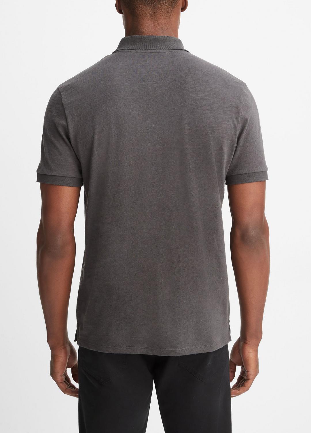 Classic Slub Polo Shirt in Henleys & Polos SPHERE | VINCE Men