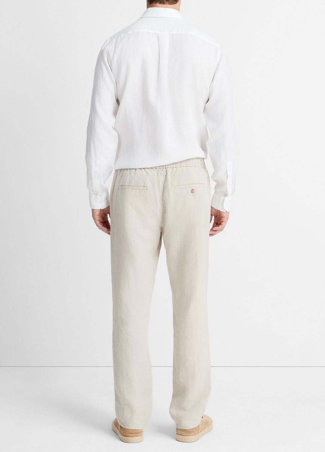 Lightweight Hemp Pant in Trousers PUMICE ROCK | VINCE Men