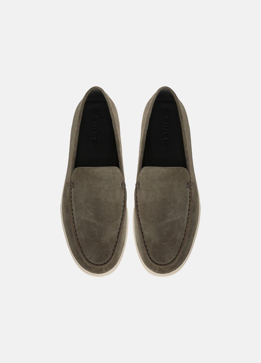 Sonoma Suede Loafer in Loafers DARK ROAST | VINCE Men