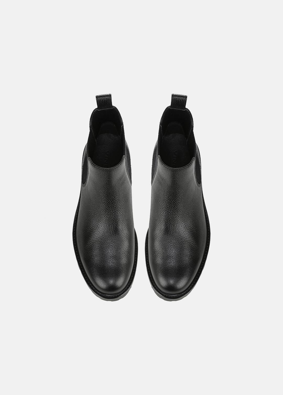 Dave Chelsea Boot in Boots BLACK | VINCE Men
