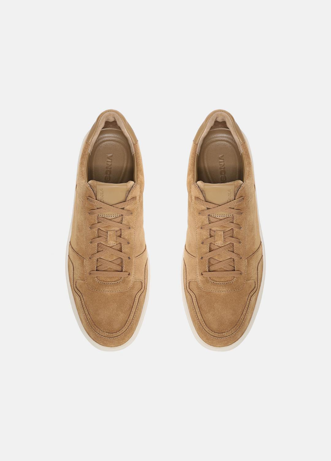 Peyton Leather Lace-Up Sneaker in Sneakers NEW CAMEL | VINCE Men