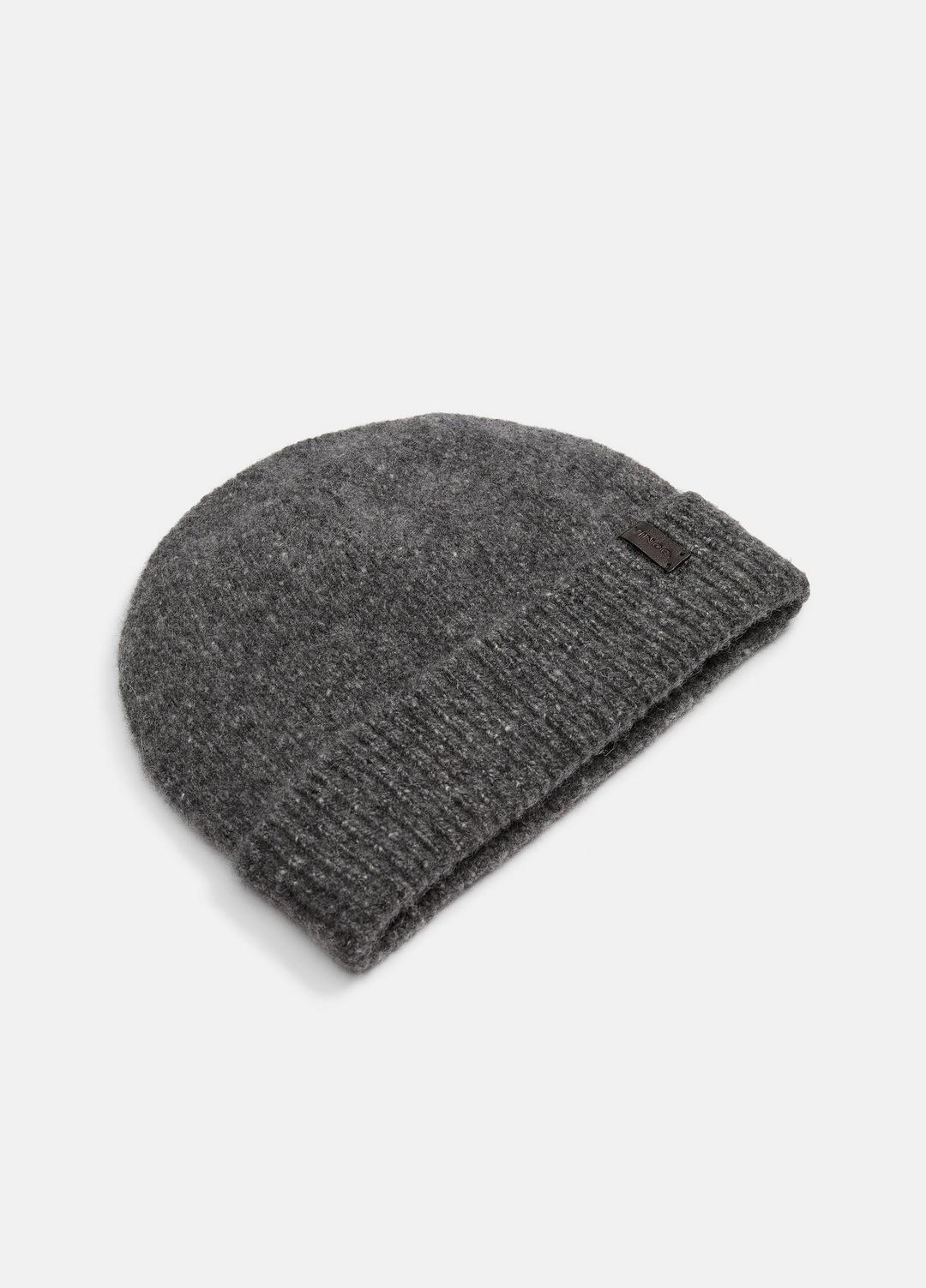 Donegal Cashmere Beanie in Scarves & Hats HEATHER CHARCOAL | VINCE Men