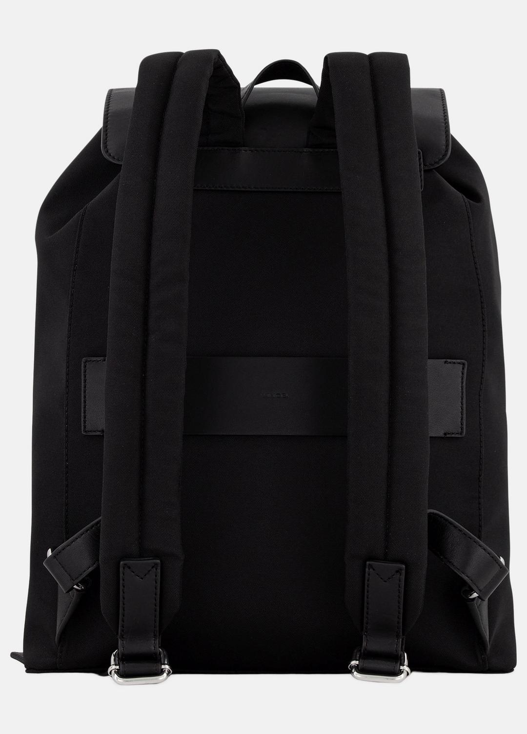 Drayton Nylon Flap Backpack in Bags BLACK | VINCE Men