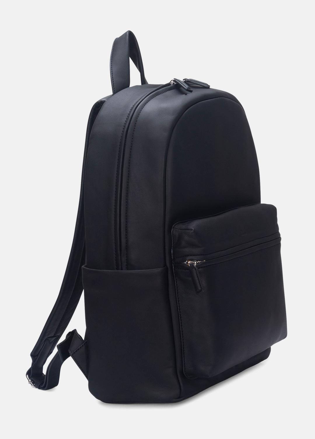 Cavalor Leather Backpack in Bags BLACK | VINCE Men