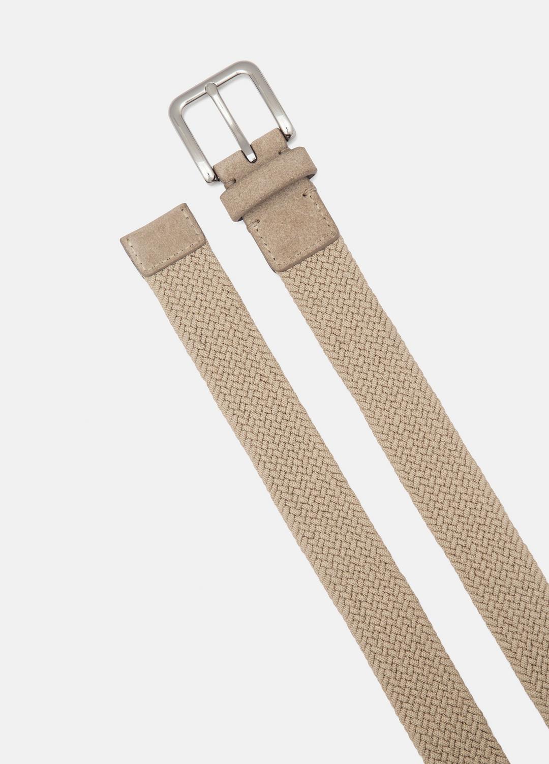 Men's 32mm Stretch-Woven Belt in Belts SANDSTORM | VINCE Men