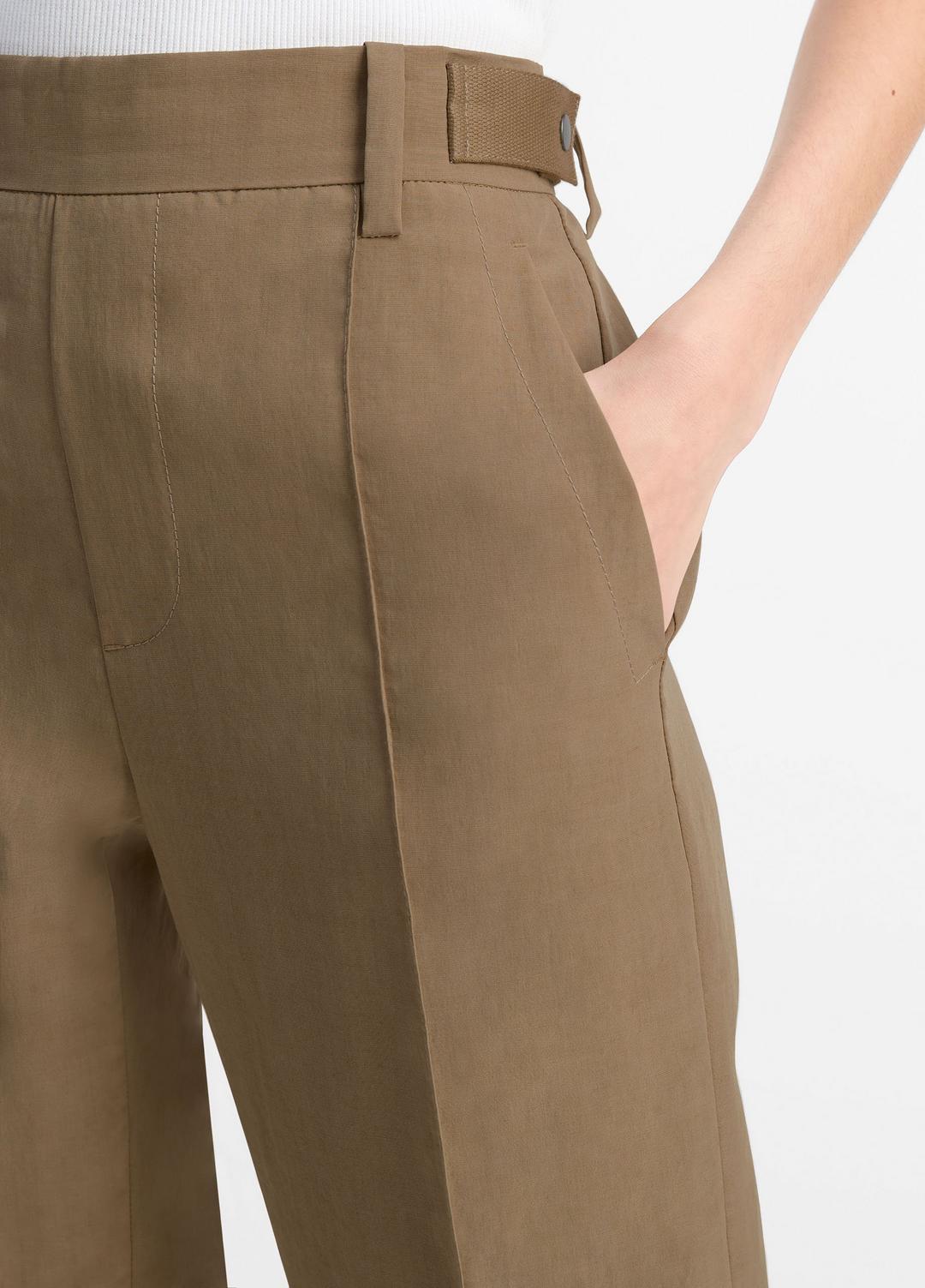 Utility Tab-Detail Pull-On Pant in Pants & Shorts TAPENADE | VINCE Sale