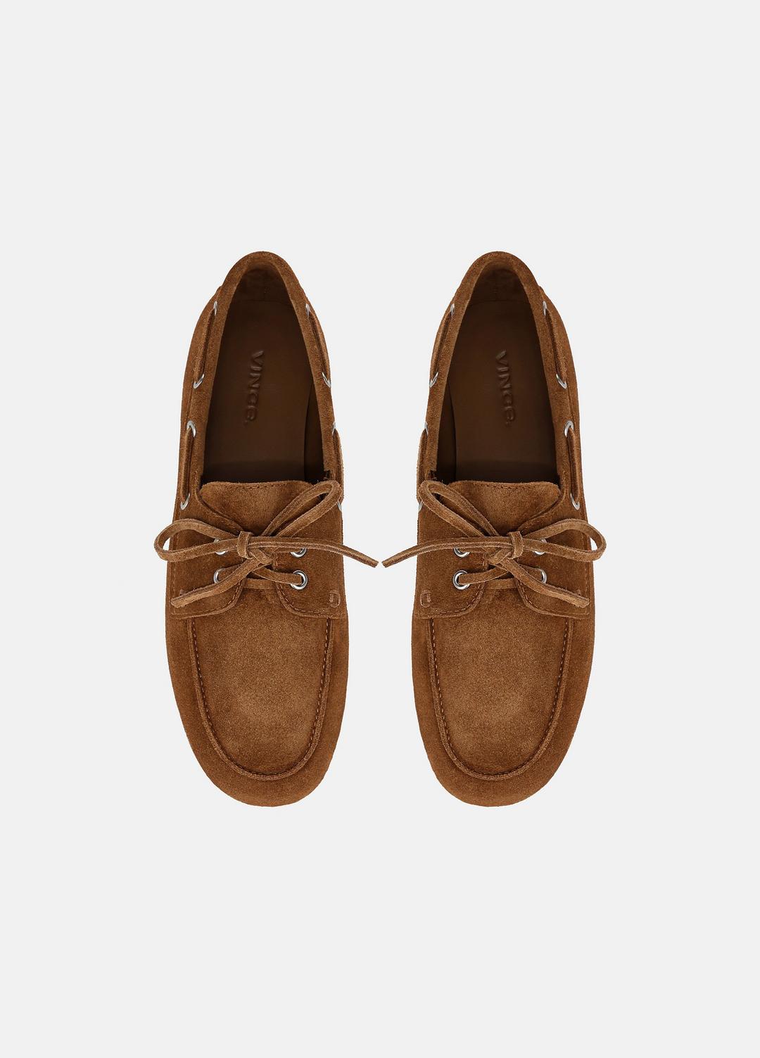 Marin Suede Lace-Up Loafer in Shoes ELMWOOD | VINCE Sale