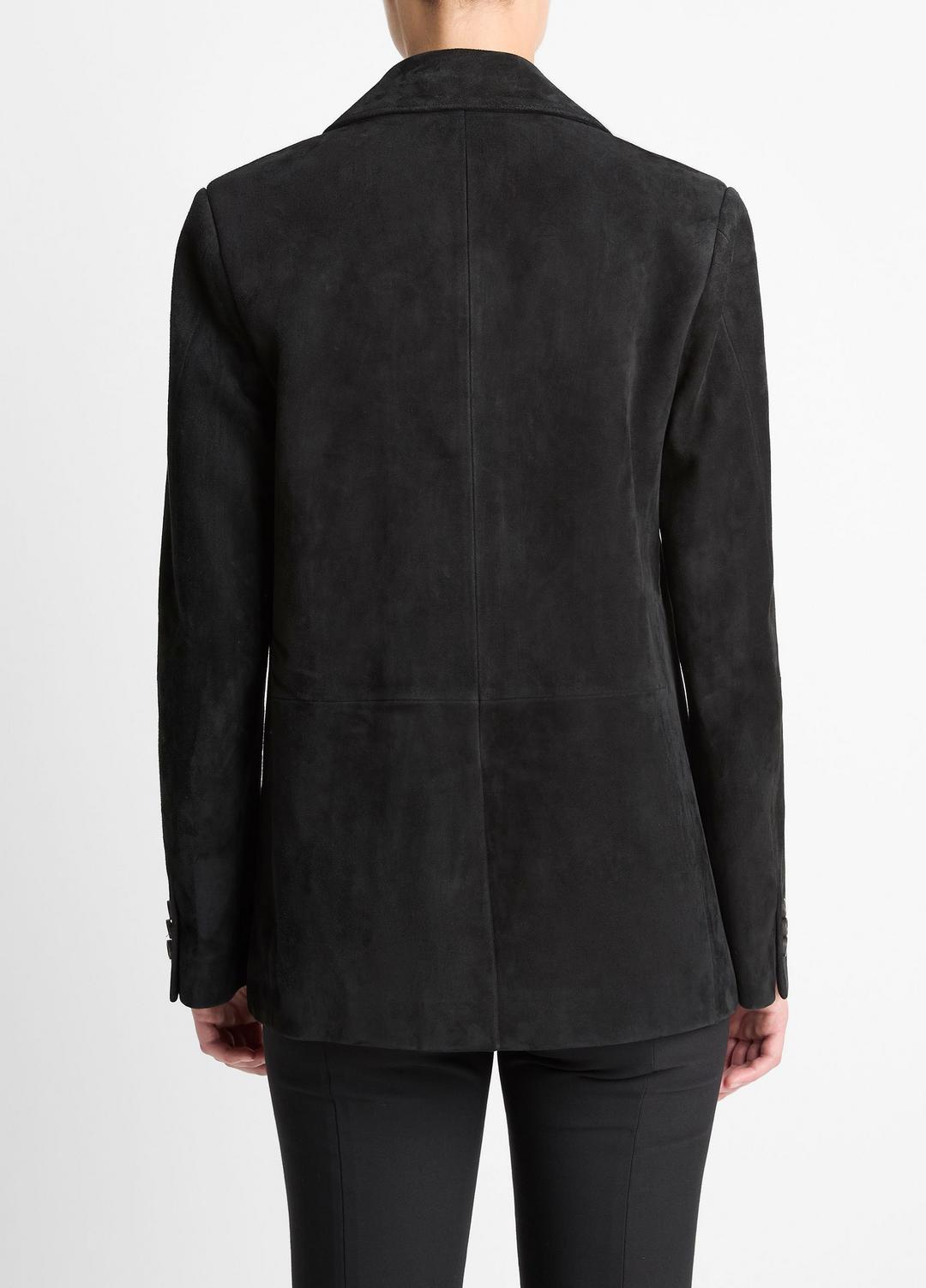 Suede Blazer in Blazers BLACK | VINCE Women