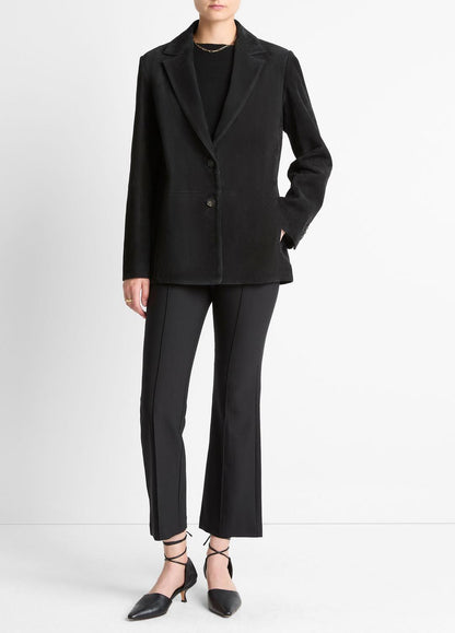 Suede Blazer in Blazers BLACK | VINCE Women