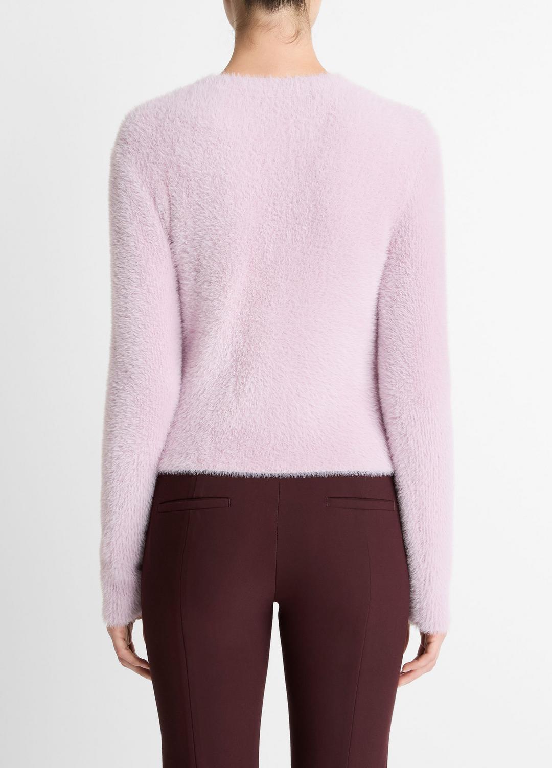 Eyelash Crew Neck Sweater in Crew Neck IRIS QUARTZ | VINCE Women