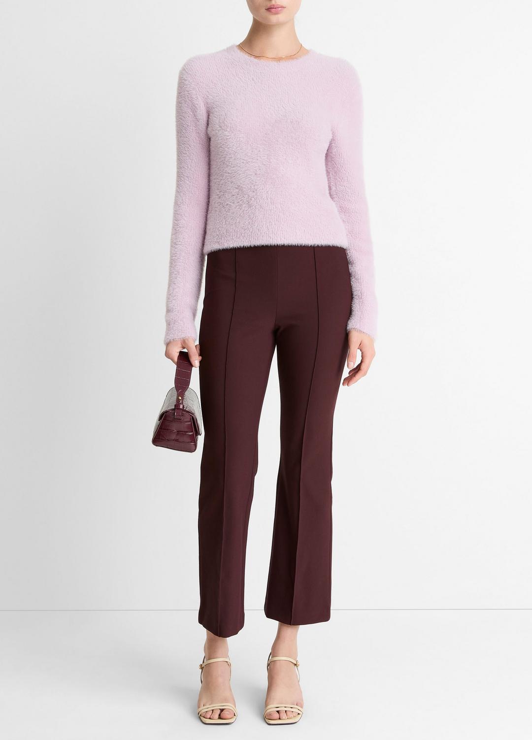 Eyelash Crew Neck Sweater in Crew Neck IRIS QUARTZ | VINCE Women