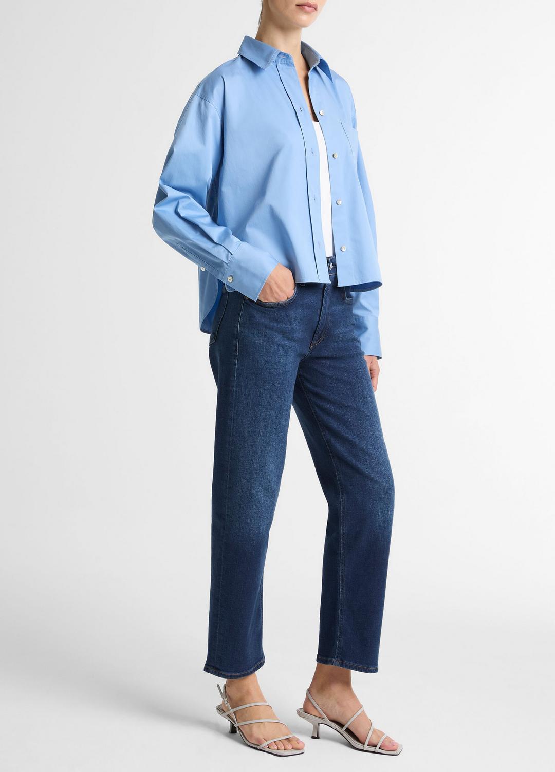Citizens of Humanity Delfina Straight-Leg Jean in Denim PIERRE | VINCE Women