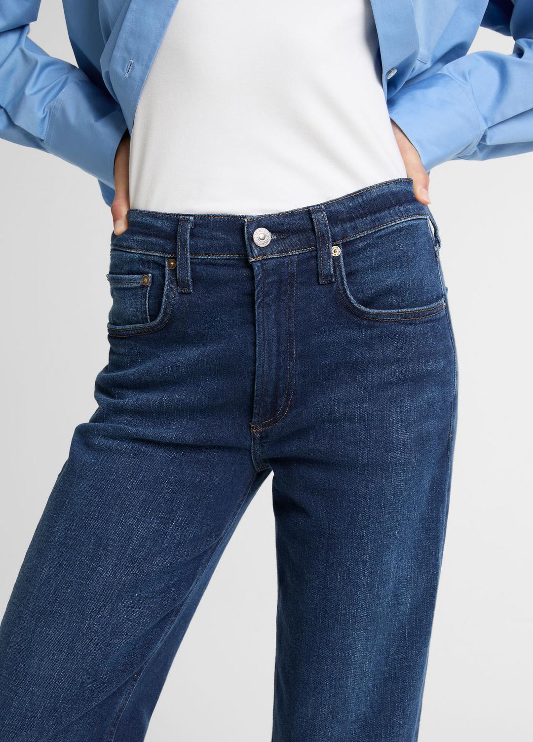 Citizens of Humanity Delfina Straight-Leg Jean in Denim PIERRE | VINCE Women