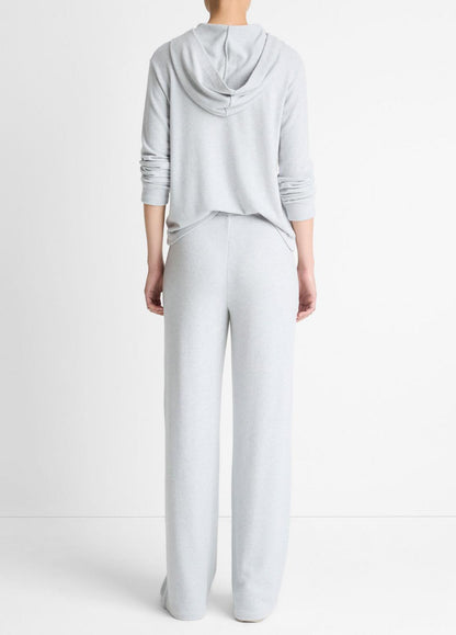 Cozy Wide-Leg Pant in Wide Leg HEATHER PALE GREY | VINCE Women