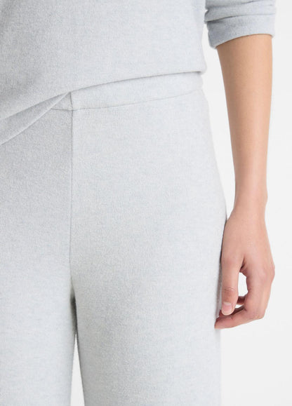 Cozy Wide-Leg Pant in Wide Leg HEATHER PALE GREY | VINCE Women