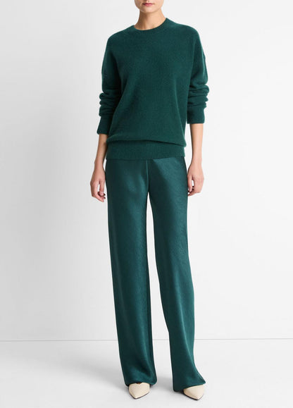 Plush Cashmere Crew Neck Sweater in Crew Neck JUNIPER | VINCE Women
