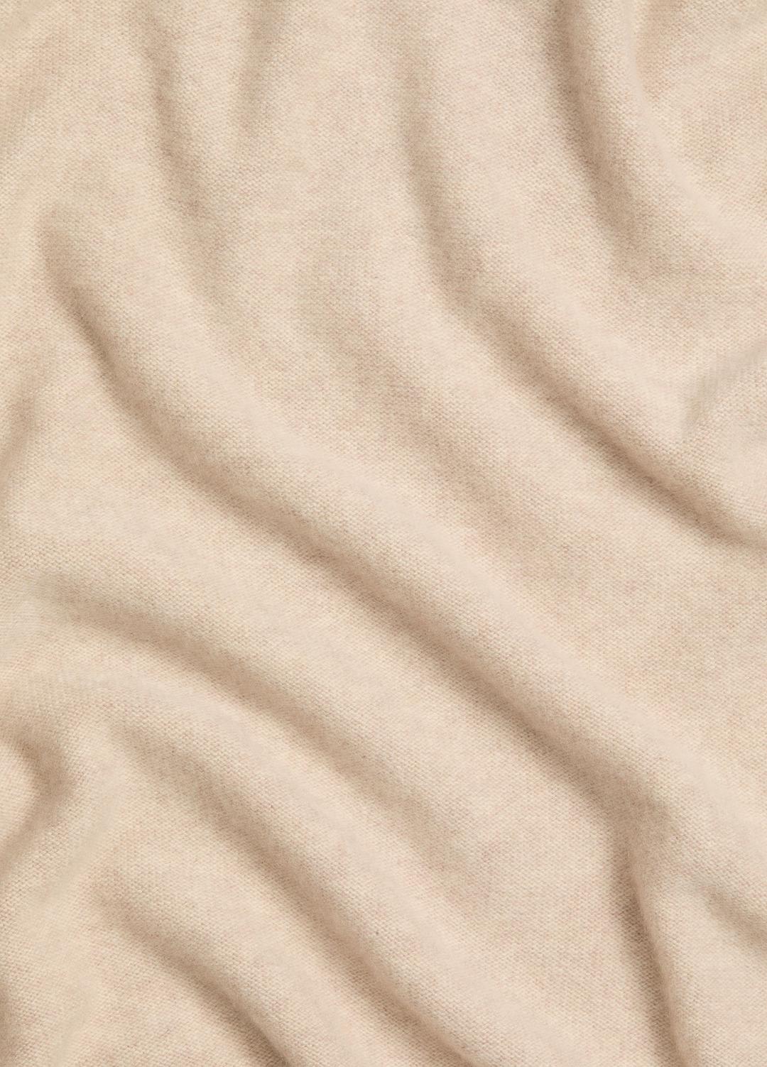 Merino Wool-Cashmere Funnel-Neck Poncho in Accessories HEATHER MARBLE | VINCE Women