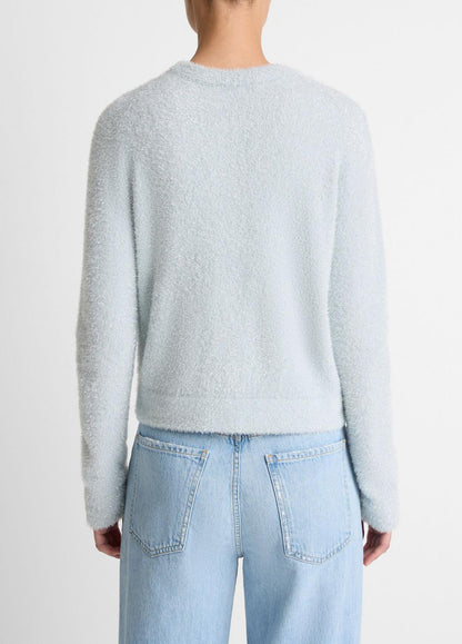 Metallic Eyelash Cardigan in Cardigans GLACIER | VINCE Women