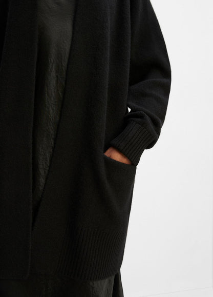 Cashmere Open-Front Cardigan in Cardigans BLACK | VINCE Women