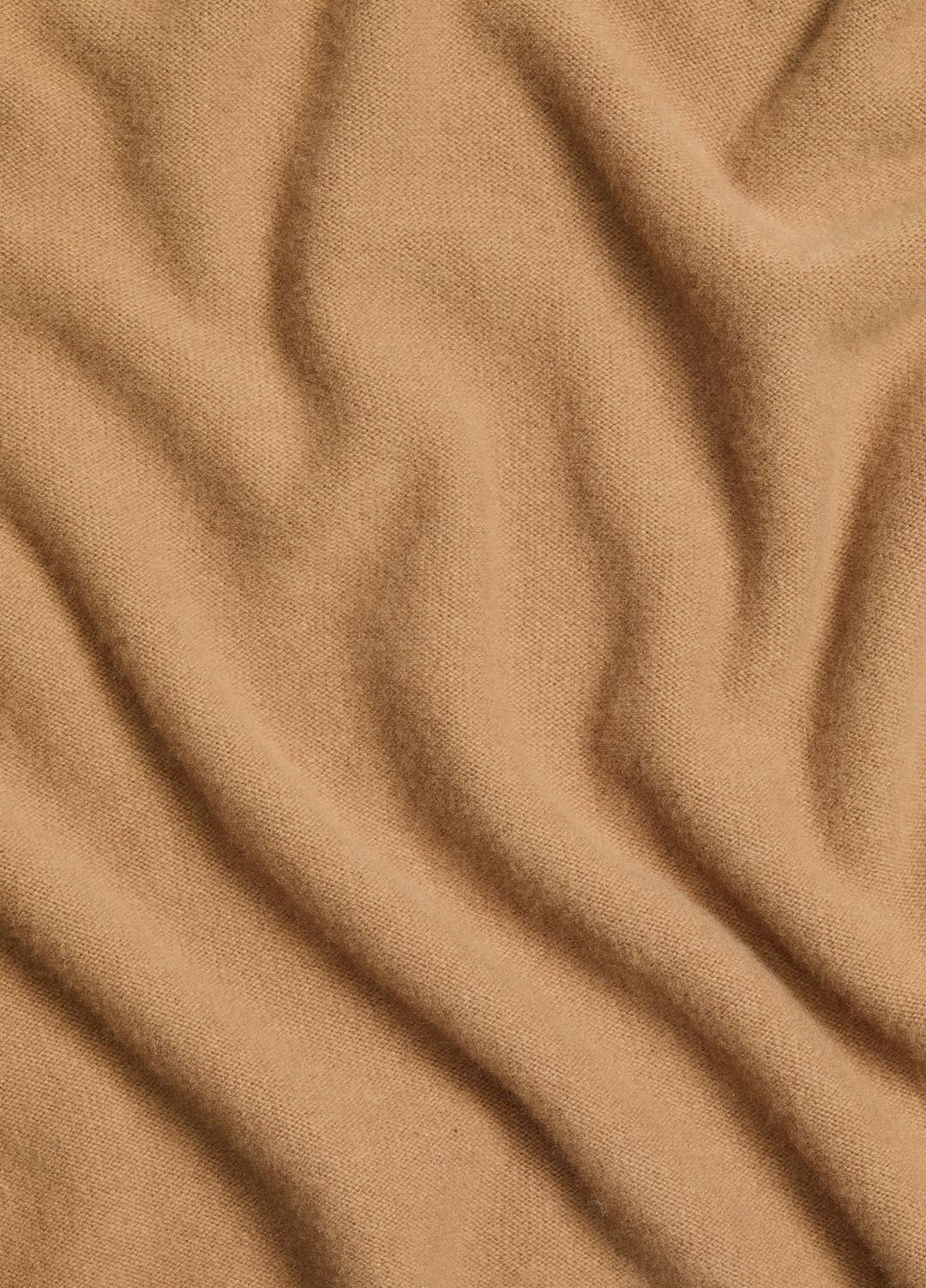 Merino Wool-Cashmere Funnel-Neck Poncho in Accessories BISCOTTI | VINCE Women