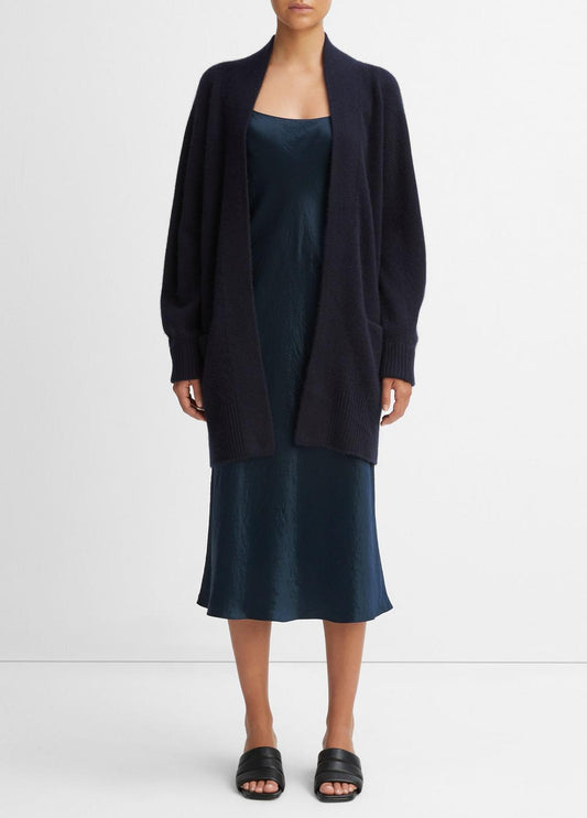 Cashmere Open-Front Cardigan in Cardigans COASTAL BLUE | VINCE Women