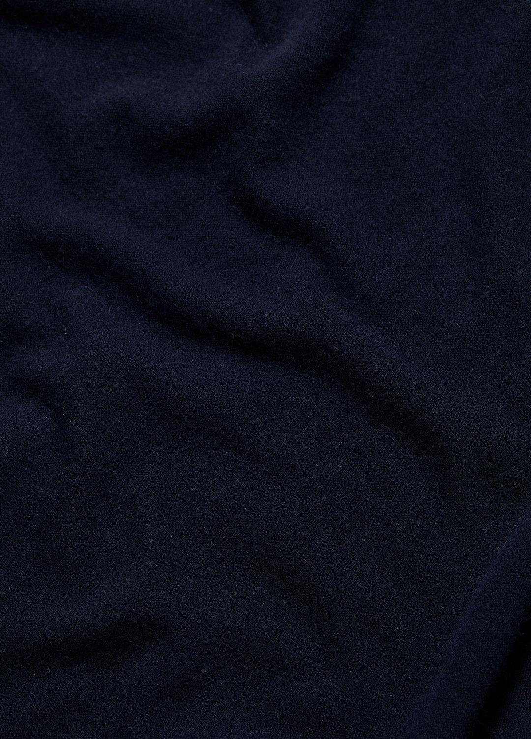 Reverse-Jersey Cashmere Boat-Neck Poncho in Sweaters COASTAL BLUE | VINCE Women