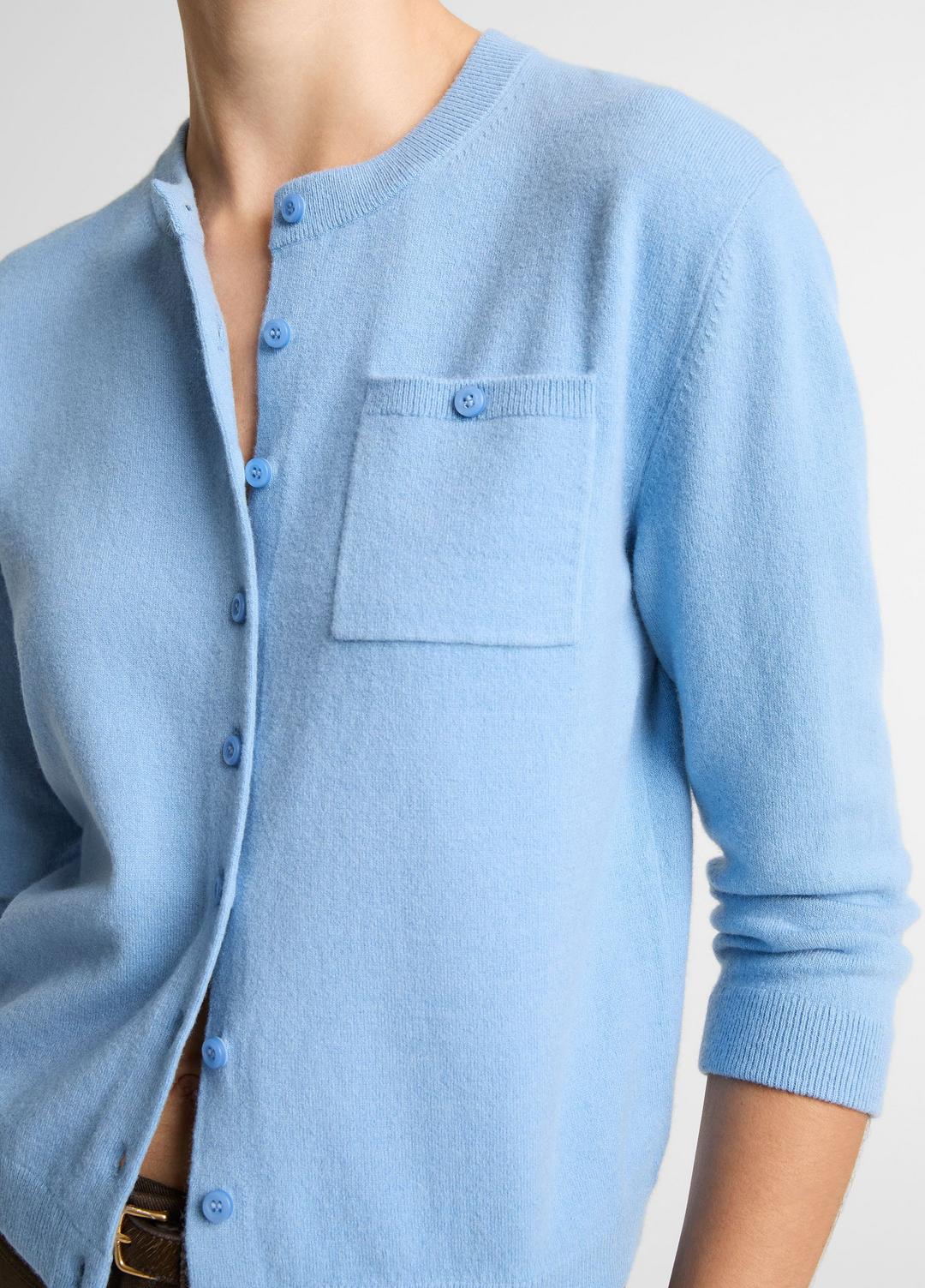 Wool & Cashmere-Blend Pocket Cardigan in Cardigans HYDRA | VINCE Women
