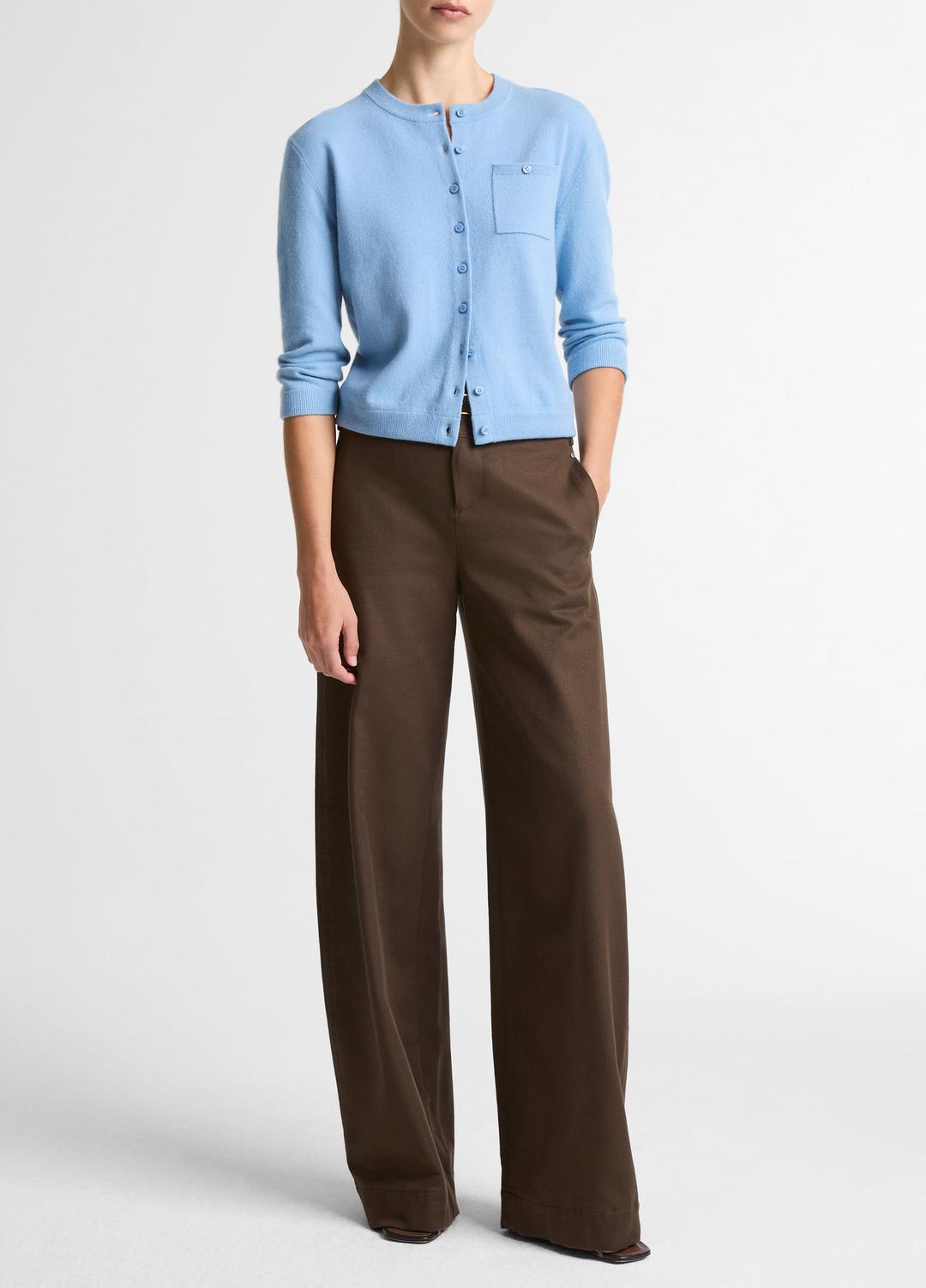 Wool & Cashmere-Blend Pocket Cardigan in Cardigans HYDRA | VINCE Women