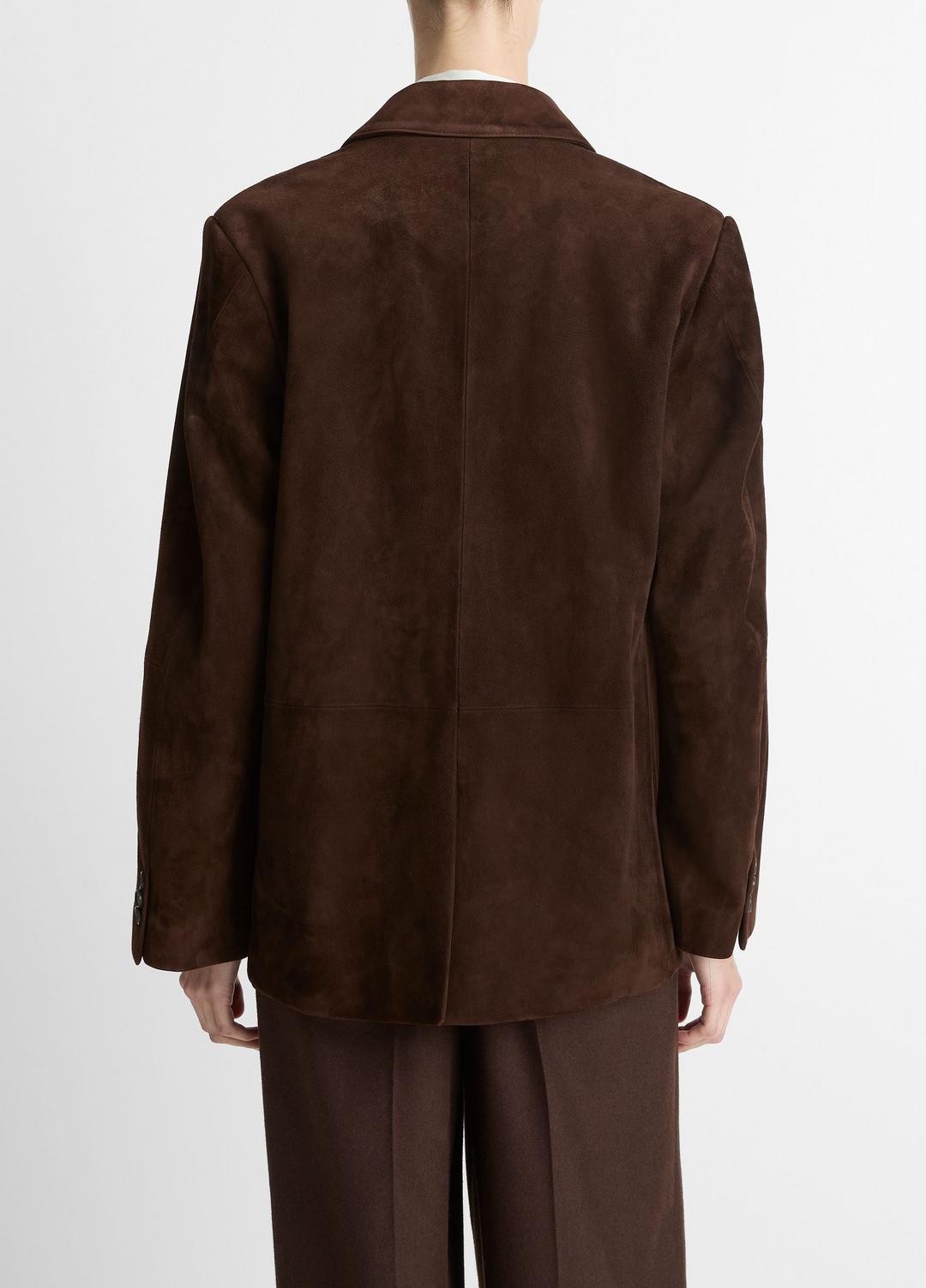 Suede Blazer in Blazers CHOCOLATE | VINCE Women