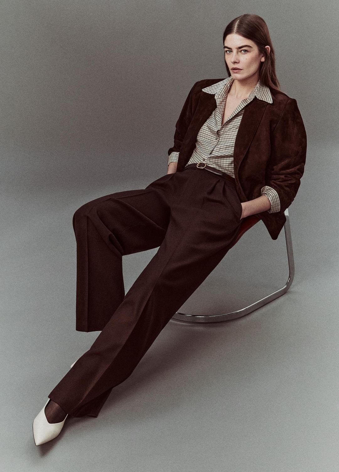 Suede Blazer in Blazers CHOCOLATE | VINCE Women
