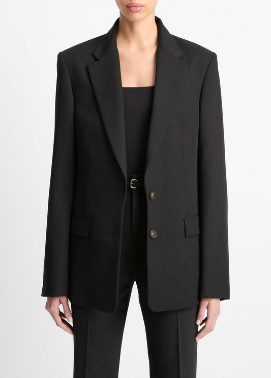 Oversized Blazer in Blazers BLACK | VINCE Women