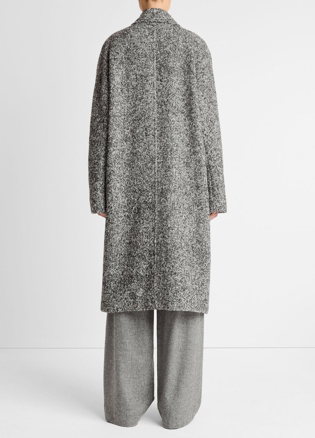 Italian Wool-Blend Overcoat in Coats GREYSTONE | VINCE Women