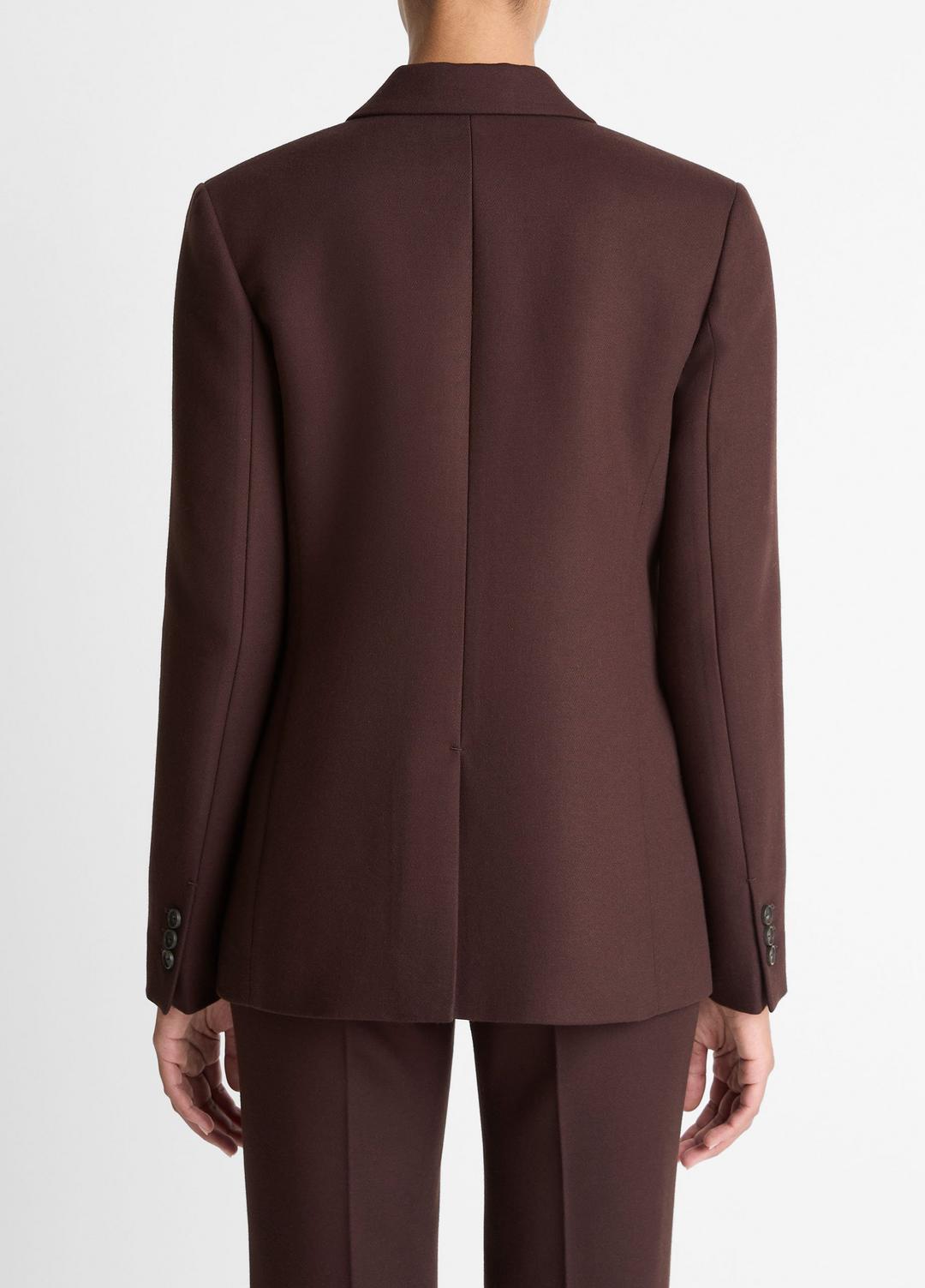 Sculptural Tailored Blazer in Blazers BLACK GRAPE | VINCE Women