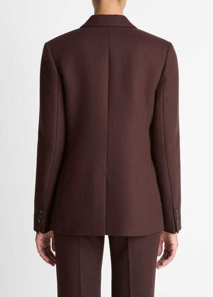 Sculptural Tailored Blazer in Blazers BLACK GRAPE | VINCE Women
