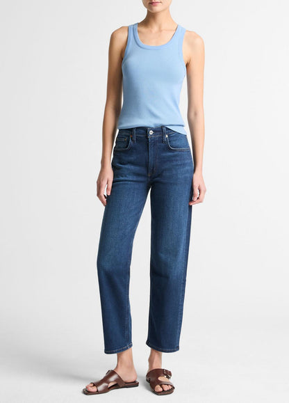 Ribbed Scoop-Neck Tank in Tank Tops HYDRA | VINCE Women