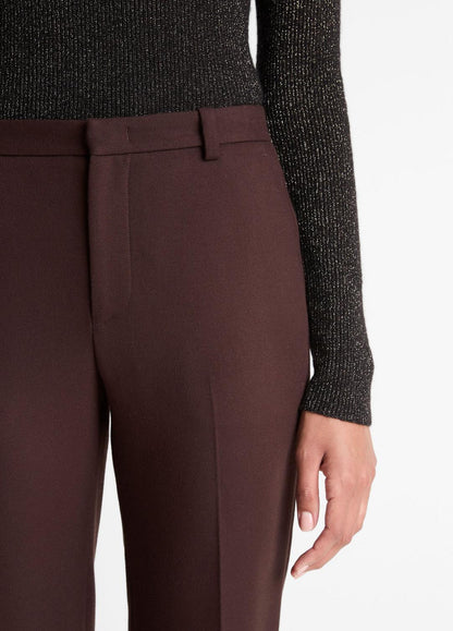 Sculptural Flare Trouser in Trousers BLACK GRAPE | VINCE Women