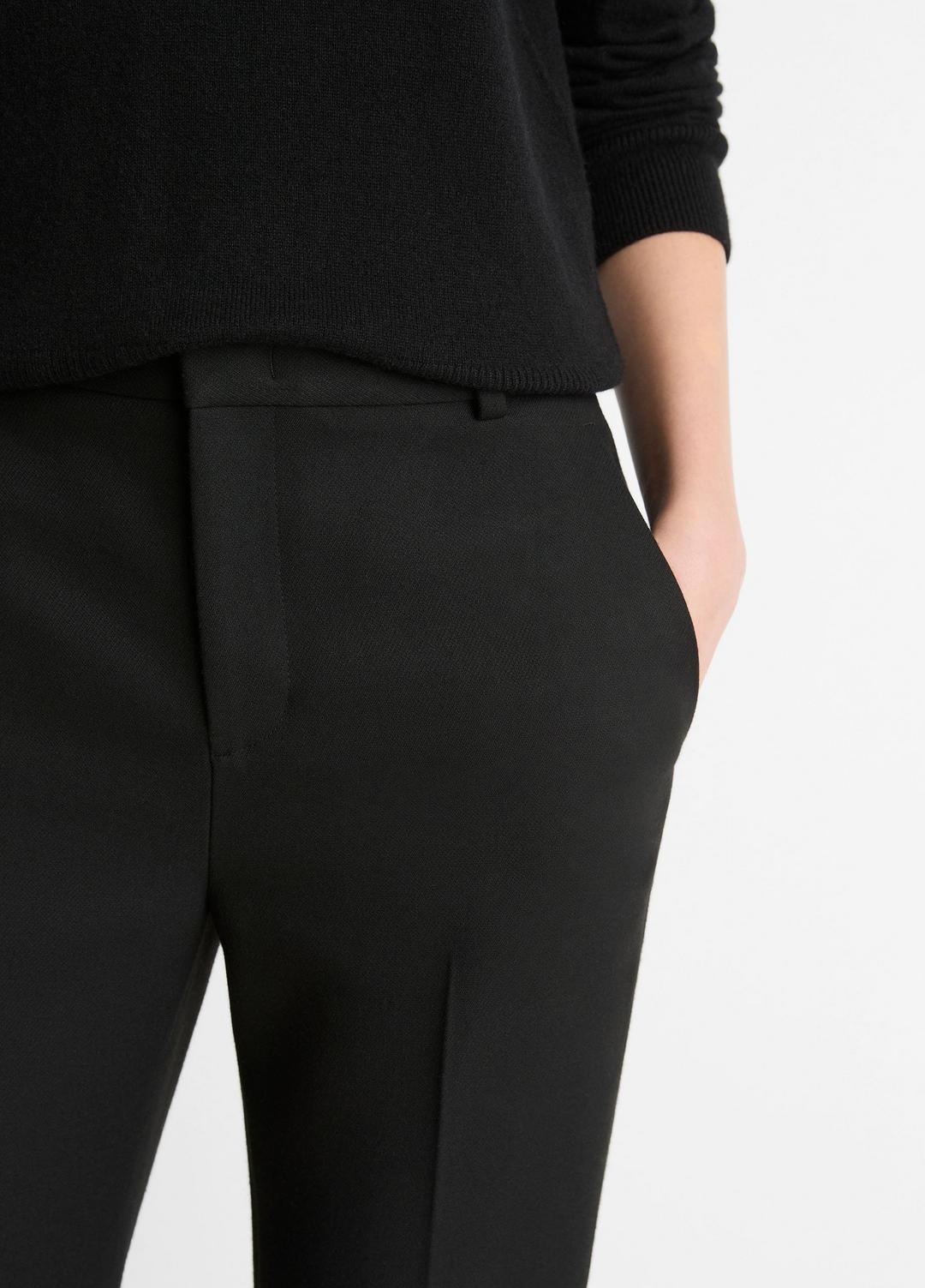 Sculptural Flare Trouser in Trousers BLACK | VINCE Women