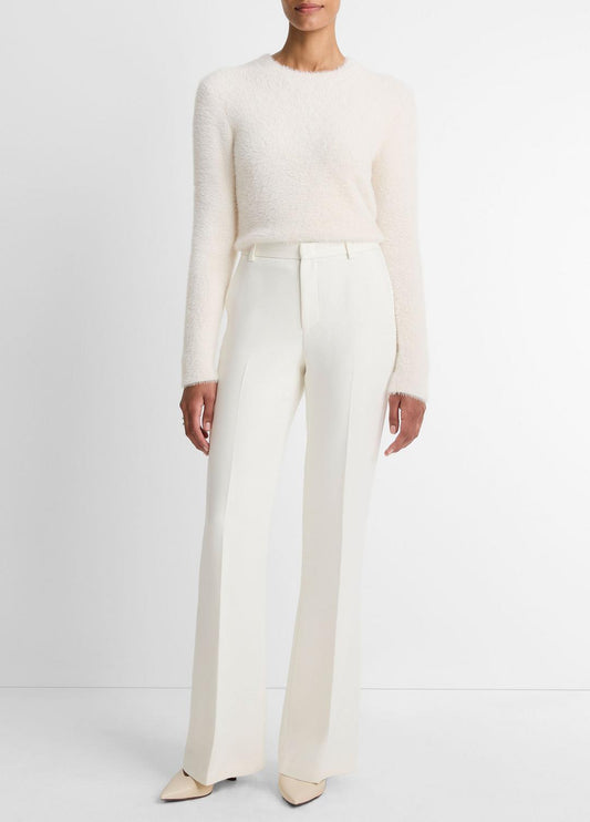 Sculptural Flare Trouser in Trousers OFF WHITE | VINCE Women