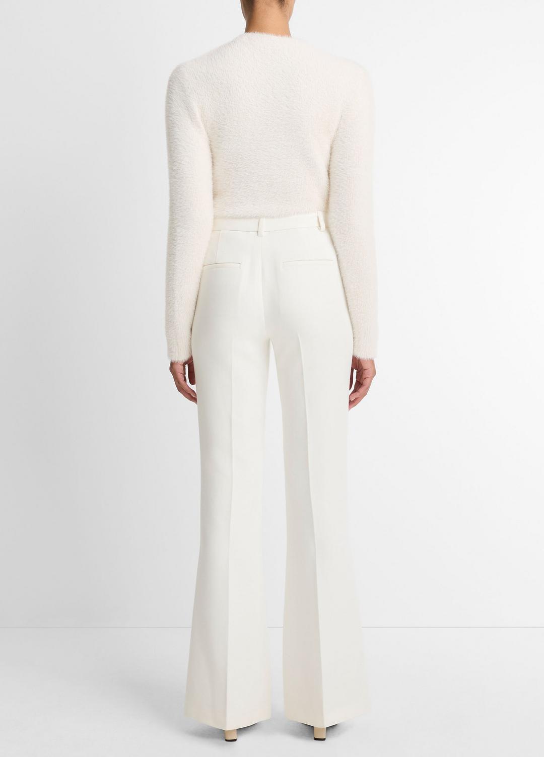 Sculptural Flare Trouser in Trousers OFF WHITE | VINCE Women