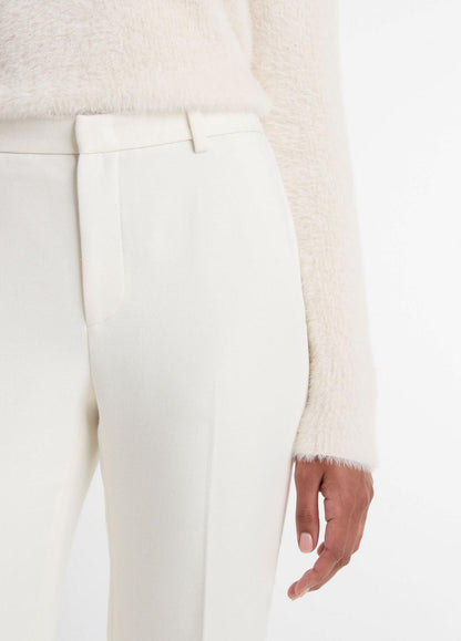 Sculptural Flare Trouser in Trousers OFF WHITE | VINCE Women