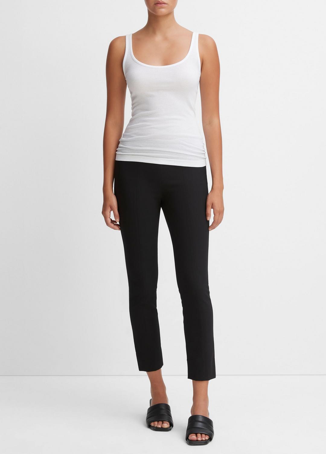 Women's Stitch Front Seam Ponte Legging BLACK | VINCE Women
