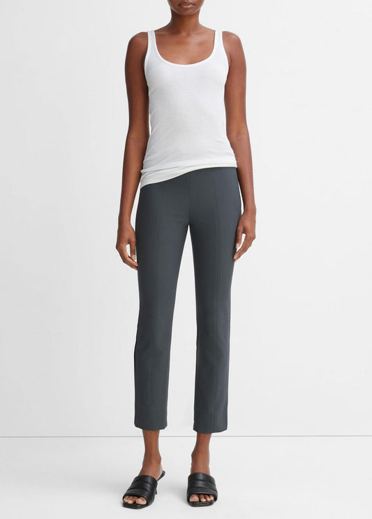 Women's Stitch Front Seam Ponte Legging DARK GREY | VINCE Women