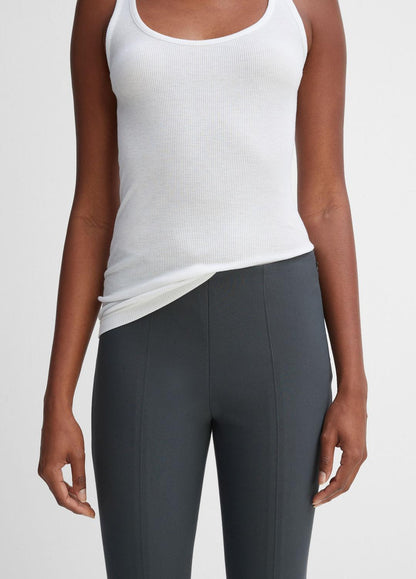 Women's Stitch Front Seam Ponte Legging DARK GREY | VINCE Women